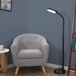 Adjustable Floor Lamp - Full Spectrum Natural Sunlight LED Lamp And Bendable Neck - Dimmable Light For Living Room And Bedroom By Lavish Home (Black) 7 Adjustable Floor Lamp - Full Spectrum Natural Sunlight LED Lamp And Bendable Neck - Dimmable Light For Living Room And Bedroom By Lavish Home (Black) -Floor Lamps Store GUEST 03eb52f6 5772 48e1 8e96 a1360874a0de