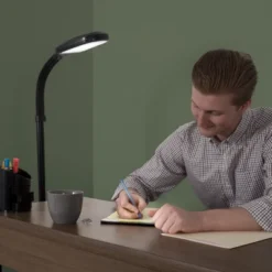 Adjustable Floor Lamp - Full Spectrum Natural Sunlight LED Lamp And Bendable Neck - Dimmable Light For Living Room And Bedroom By Lavish Home (Black) 8 Adjustable Floor Lamp - Full Spectrum Natural Sunlight LED Lamp And Bendable Neck - Dimmable Light For Living Room And Bedroom By Lavish Home (Black) -Floor Lamps Store GUEST 05192543 c46f 4ffe 9d0e 05447cab5cda