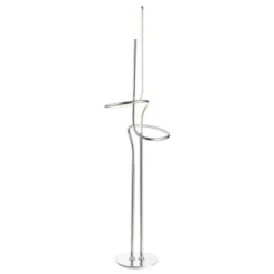 64" Metal Minimalist Dimmable Floor Lamp (Includes LED Light Bulb) - JONATHAN Y -Floor Lamps Store GUEST 0c0252c3 3bca 409d ba1f 744a720b09d4