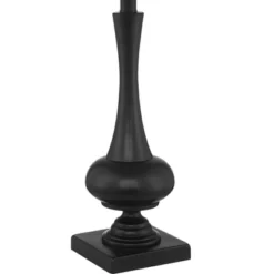 Franklin Iron Works Ross Rustic Farmhouse Table Lamps 27" Tall Set Of 2 Bronze With USB Charging Port Faux Leather Drum Shade For Living Room Desk -Floor Lamps Store GUEST 14daa74e 84e0 4750 952a 246d494f958c