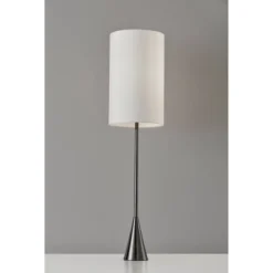 Bella Table Lamp Black Nickel - Adesso -Floor Lamps Store GUEST 173ea501 0eea 4efe 9e1c 904435443910