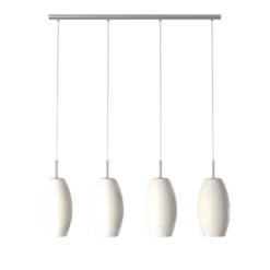 Batista 1 Multi Light Pendant Ceiling Light 39.5 " Matte Nickel - Eglo -Floor Lamps Store GUEST 18a64e1e 971f 401a a3df 5a8a8e75e598