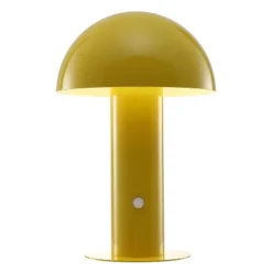 10.75" Boletus Contemporary Bohemian Rechargeable/Cordless Iron LED Mushroom Table Lamp - JONATHAN Y -Floor Lamps Store GUEST 195d1676 3efa 4ad3 9376 a48575d26188