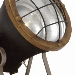 11" Vintage Reflections Rustic Iron Tripod Spotlight (Includes LED Light Bulb) - Olivia & May -Floor Lamps Store GUEST 1a5d183a de39 4385 800d 3b7fd1dc2eff