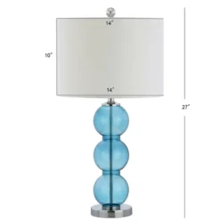 (Set Of 2) 27" Bella Glass Triple Sphere Table Lamp Sky Blue (Includes LED Light Bulb) - JONATHAN Y 5 (Set Of 2) 27" Bella Glass Triple Sphere Table Lamp Sky Blue (Includes LED Light Bulb) - JONATHAN Y -Floor Lamps Store GUEST 1a6a9d7f 0119 463d bc11 c9e05c20074b