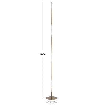 63.75" Pilar Floor Lamp (Includes Energy Efficient Light Bulb) - JONATHAN Y 3 63.75" Pilar Floor Lamp (Includes Energy Efficient Light Bulb) - JONATHAN Y - Image 3