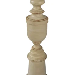 64" 3-way Distressed Beige Floor Lamp With Heather Oatmeal Hardback Fabric Shade (Includes Light Bulb) - StyleCraft -Floor Lamps Store GUEST 20e6dc5d a883 48f5 9faf 678b12eed654