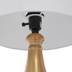 Traditional Metal Table Lamp White - CosmoLiving By Cosmopolitan -Floor Lamps Store GUEST 2306b524 e8de 4133 a6e7 72a83af3807b