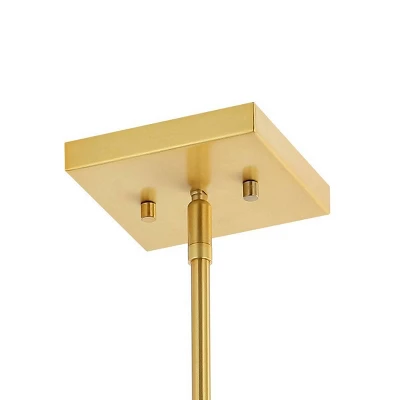 15" 4-Light Lloyd Farmhouse Industrial Iron LED Pendant Black/Brass Gold - JONATHAN Y 7 15" 4-Light Lloyd Farmhouse Industrial Iron LED Pendant Black/Brass Gold - JONATHAN Y - Image 7