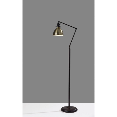 Alden Floor Lamp Bronze - Adesso 1 Alden Floor Lamp Bronze - Adesso