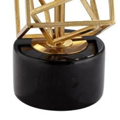 Possini Euro Design Modern Table Lamp 30" Tall Gold Metal Geometric Cube Black Drum Shade For Bedroom Living Room Bedside Nightstand Office Kids House -Floor Lamps Store GUEST 2d8dcd69 2846 490f b020 dc3c2e5422f6
