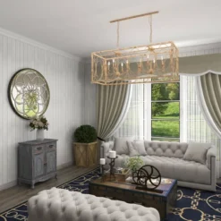 Vintage Metal Chandelier Gold - Olivia & May -Floor Lamps Store GUEST 2efb3ddd 830d 456c a21e 79deab5535a3