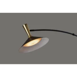 Bradley Arc Lamp With Smart Switch Black (Includes LED Light Bulb) - Adesso -Floor Lamps Store GUEST 388d17ca 0c6b 428e ba0a 4cd5cdc24c26