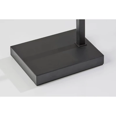 Richard Floor Lamp Black - Adesso 3 Richard Floor Lamp Black - Adesso - Image 3