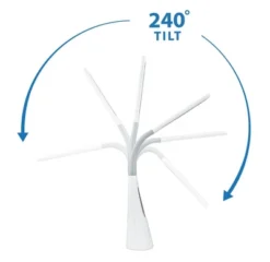 Mount-It! Turcom AirLight Ultrabright LED Desk Lamp With Bladeless Three Speeds Fan Panel | White -Floor Lamps Store GUEST 439d0be8 2cd8 4bb3 8167 fdd9636cb108