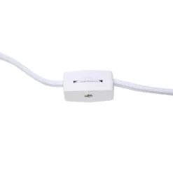 11.81" Tall Petite Hammered Square Bedside Table Desk Lamp With White Fabric Shade Silver - Simple Designs -Floor Lamps Store GUEST 4619deaa 939b 4d41 860b f387361d8fb6