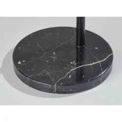 Bradley Arc Lamp With Smart Switch Black (Includes LED Light Bulb) - Adesso -Floor Lamps Store GUEST 47ed1055 1e6b 4404 acc6 59eaa6ad74e0