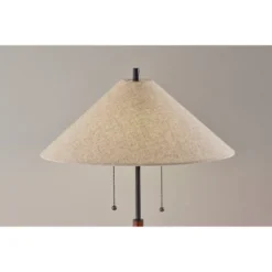 Palmer Natural Table Lamp Black - Adesso -Floor Lamps Store GUEST 48a60552 4a68 4981 9767 0dd1a3ea2103
