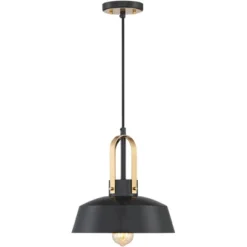 Possini Euro Design Black Warm Brass Mini Pendant Lighting Fixture 12" Wide Farmhouse Rustic For Dining Room House Home Kitchen Island High Ceilings 11 Possini Euro Design Black Warm Brass Mini Pendant Lighting Fixture 12" Wide Farmhouse Rustic For Dining Room House Home Kitchen Island High Ceilings -Floor Lamps Store GUEST 4b01dbe6 676e 44ed 8ddb b125d2ba5e30