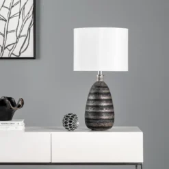 NuLOOM Chancey 25" Glass Table Lamp -Floor Lamps Store GUEST 4cf6e8ee 15a8 4498 a4da 83f369b6ac1c