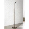 360 Lighting Regan Traditional Pharmacy Floor Lamp 59" Tall Dark Brass Metal LED Adjustable Gooseneck Head For Living Room Reading Bedroom Office
