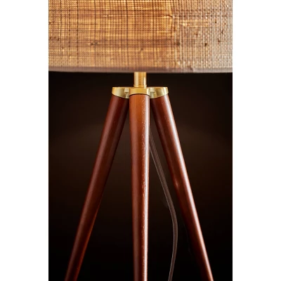 Jackson Table Lamp Walnut Brown - Adesso 1 Jackson Table Lamp Walnut Brown - Adesso