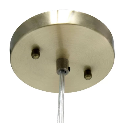 Circular Rattan Pendant Light Beige - Lalia Home 6 Circular Rattan Pendant Light Beige - Lalia Home - Image 6