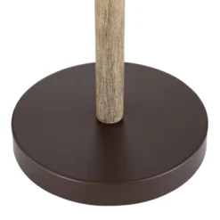 Franklin Iron Works Plymouth Rustic Farmhouse Torchiere Floor Lamp With Side Lights 72" Tall Bronze Faux Wood Mica Shade For Living Room Reading House -Floor Lamps Store GUEST 5a6f0769 aed2 411d be62 e080d6978c93