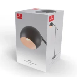 60" Molly Floor Lamp With Matte Black Shade - Globe Electric -Floor Lamps Store GUEST 5b85d5d6 9408 40b8 940a c107fe1ce6d1