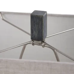 Brampton Open Scroll Design Table Lamp With Rectangle Shade Blue - StyleCraft -Floor Lamps Store GUEST 5c5f85ae f080 4892 805b 49670cde8729