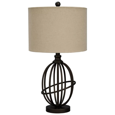 Manasa Metal Table Lamp Antique Brass - Signature Design By Ashley 2 Manasa Metal Table Lamp Antique Brass - Signature Design By Ashley - Image 2