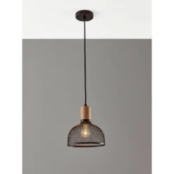 Dale Small Pendant Black - Adesso -Floor Lamps Store GUEST 648bf382 b408 4a2c 9273 ba8191931947