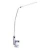 Hastings Home Modern Contemporary LED Clamp Desk Lamp – Silver