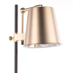 25-29" Metric Table Lamp Antique Brass/White - LumiSource -Floor Lamps Store GUEST 67a7b80c 539e 4684 bafc 73da3bb4da31
