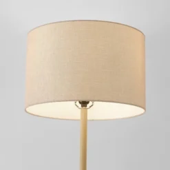 62" Cove Light Faux Wood Floor Lamp With Jute Shade - Globe Electric -Floor Lamps Store GUEST 680e74c5 315a 4230 b069 5049023797dd