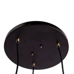 7" - 60" Renee 3 Cluster Pendant Light Black - Aiden Lane -Floor Lamps Store GUEST 6904742e 46dd 4d5f ae60 fc87f978a1f3