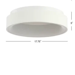 17.75" Ring Flush Mount Ceiling Light (Includes Energy Efficient Light Bulb) - JONATHAN Y -Floor Lamps Store GUEST 6aa0844c 666e 4de1 959b 864f00e09ad1