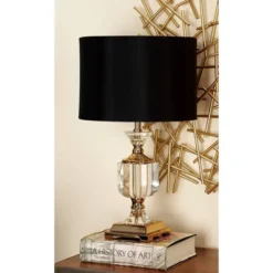 Crystal Table Lamp With Drum Shade Gold - Olivia & May 31 Crystal Table Lamp With Drum Shade Gold - Olivia & May -Floor Lamps Store GUEST 6d43d59c a7f9 433e ab17 c4156aff27b9