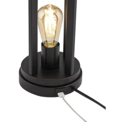 360 Lighting Marcel Modern Table Lamps Set Of 2 With Square Risers 24 1/4" High LED Nightlight USB Charging Port Black Natural Shade For Bedroom Desk 12 360 Lighting Marcel Modern Table Lamps Set Of 2 With Square Risers 24 1/4" High LED Nightlight USB Charging Port Black Natural Shade For Bedroom Desk -Floor Lamps Store GUEST 6d8d6311 b60a 4be0 a50e 8b302f4577da