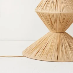 Faux Raffia Floor Lamp Brown (Includes LED Light Bulb) - Opalhouse™ Designed With Jungalow -Floor Lamps Store GUEST 722eef02 bd1a 4345 bc17 2300537469fc