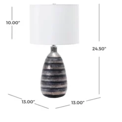 NuLOOM Chancey 25" Glass Table Lamp -Floor Lamps Store GUEST 7329ce4b dee0 4a85 809f 8a6d7c8f0b3f