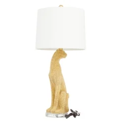 Set Of 2 Glam Polystone Table Lamp - Olivia & May -Floor Lamps Store GUEST 77e7d839 ddc6 4f10 a2ef 0a996969d594