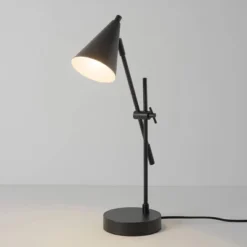 18" Leah Desk Lamp With Adjustable Height Swing Arm - Globe Electric -Floor Lamps Store GUEST 7e077767 783b 473b b96b ce5d5a855e0b