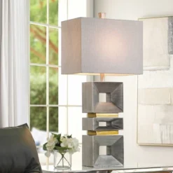 Contemporary Table Lamp Palladium Silver Finish - StyleCraft -Floor Lamps Store GUEST 7e2ad353 1e50 49af aad0 d19f57ec3773