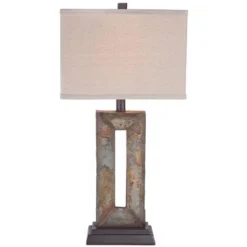 Franklin Iron Works Tahoe Rustic Table Lamp 26" High Natural Stale Rectangular Box Shade For Bedroom Living Room Bedside Nightstand Office Kids House 11 Franklin Iron Works Tahoe Rustic Table Lamp 26" High Natural Stale Rectangular Box Shade For Bedroom Living Room Bedside Nightstand Office Kids House -Floor Lamps Store GUEST 7e9c636b 72c7 4979 87f1 55e7367e89c7