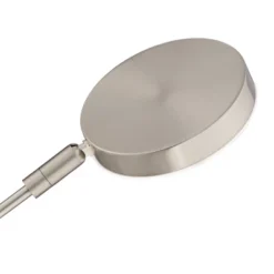 360 Lighting Xenos Modern Desk Lamp 20" High Satin Nickel With USB Charging Port LED Adjustable Arm White Head For Bedroom Living Room Bedside Reading -Floor Lamps Store GUEST 8110a01e 75eb 4118 9158 54d0ad77ec85