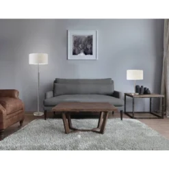 65" Hayworth Collection Floor Lamp Silver - Adesso -Floor Lamps Store GUEST 86f72a0e 0c4e 4a38 8578 2ed69ece7552