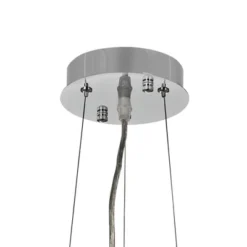 Possini Euro Design Jolie Chrome Chandelier Lighting 20" Wide Modern Crystal Silver Fabric Shade 7-Light Fixture For Dining Room House Kitchen Island -Floor Lamps Store GUEST 8fba67b5 4864 4505 a274 3f1387b181be