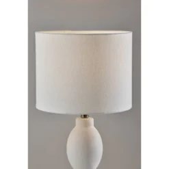 Naomi Table Lamp Speckled Ceramic White - Adesso -Floor Lamps Store GUEST 91034159 17c2 45ee 800b f919a91ab399