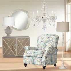 360 Lighting Vintage Shabby Chic Floor Lamp 60" Tall Antique White Washed Natural Linen Fabric Drum Shade For Living Room Reading Bedroom Office -Floor Lamps Store GUEST 95b51efb 58ed 4141 ba62 1a3b3fb2f9ff